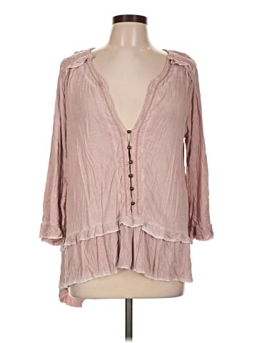 Pol 3/4 Sleeve Blouse (view 1)