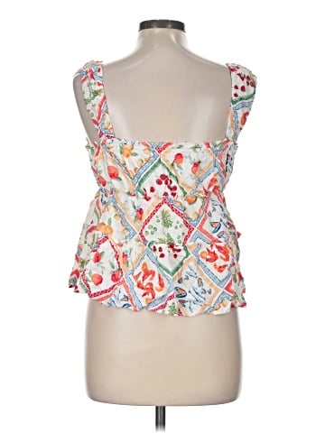 Rewind Sleeveless Blouse (view 2)