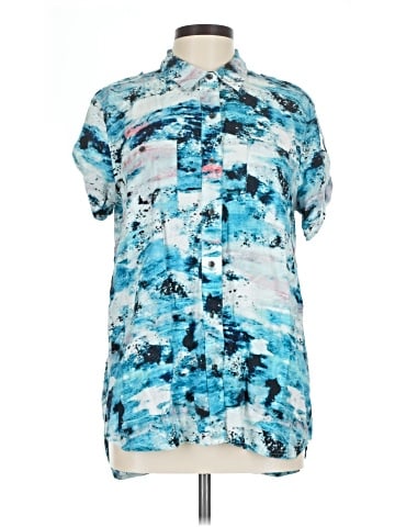 CALVIN KLEIN JEANS Short Sleeve Blouse (view 1)