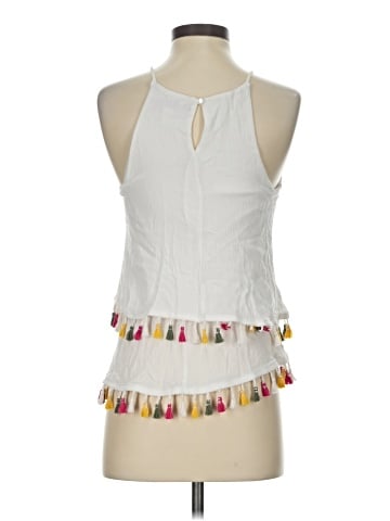 Blue Rain Sleeveless Blouse (view 2)
