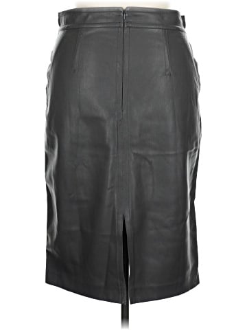 Ann Taylor Faux Leather Skirt (view 2)