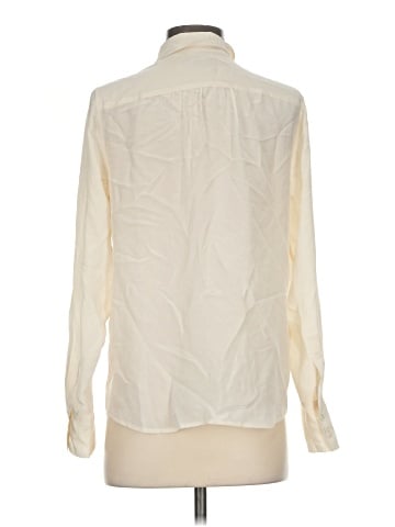 J.Crew Long Sleeve Silk Top (view 2)