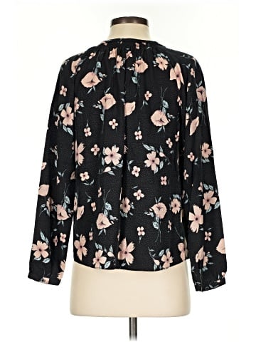Rebecca Taylor Long Sleeve Silk Top (view 2)