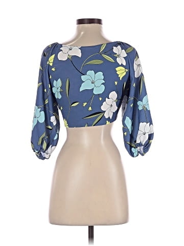 Hurley 3/4 Sleeve Blouse (view 2)
