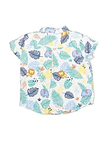 Little Me Short Sleeve Button-Down Shirt (view 2)