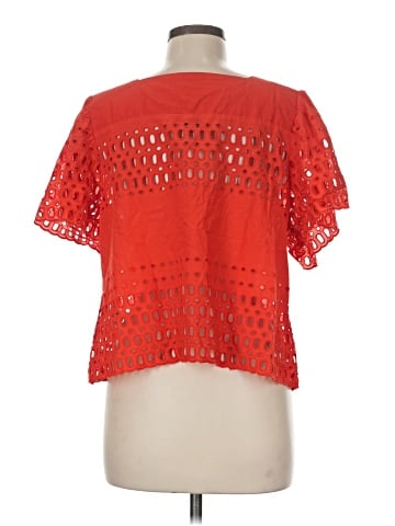 Calypso St. Barth Short Sleeve Blouse (view 2)