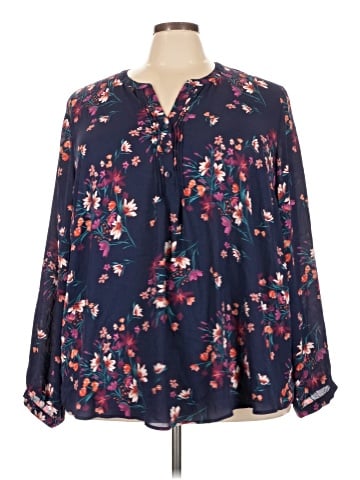 Torrid Long Sleeve Blouse (view 1)