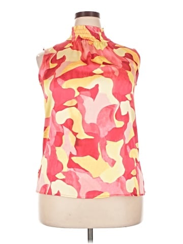 MING WANG Sleeveless Blouse (view 1)