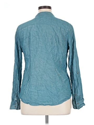 St. John's Bay Long Sleeve Blouse (view 2)
