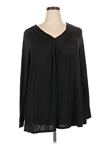 Lane Bryant Long Sleeve Blouse (view 1)