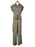 Monteau 100% Polyester Solid Gray Jumpsuit Size XS - photo 1