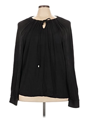 Calvin Klein Long Sleeve Blouse (view 1)