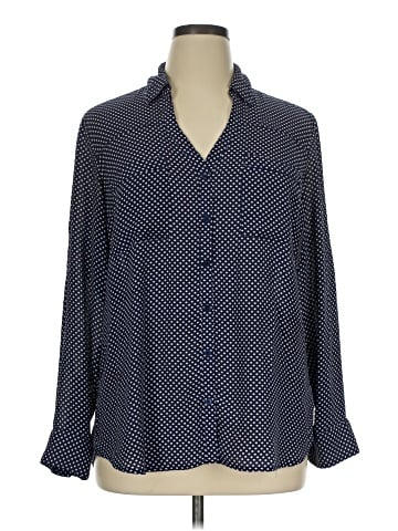 Express Outlet Long Sleeve Blouse (view 1)