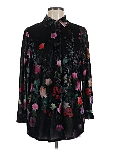 Soft Surroundings Long Sleeve Blouse (view 1)