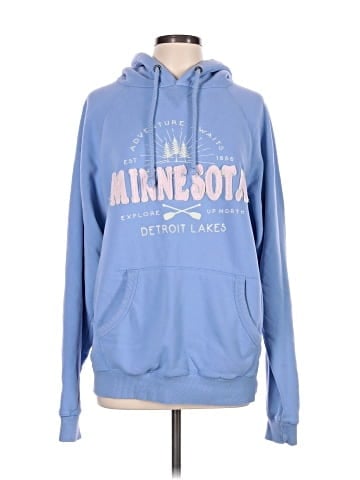 blue 84 Pullover Hoodie (view 1)