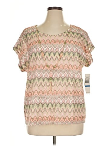 Alfred Dunner Short Sleeve Blouse (view 1)