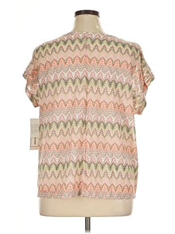 Alfred Dunner Short Sleeve Blouse (view 2)