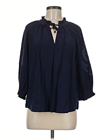 Democracy 3/4 Sleeve Blouse (view 1)