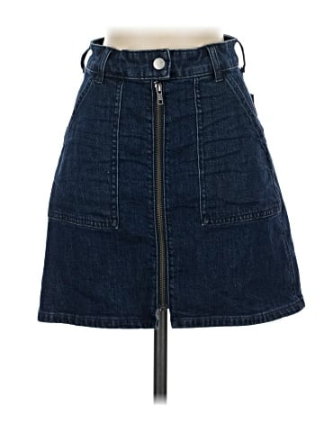 Madewell Denim Utility Zip Skirt (view 1)