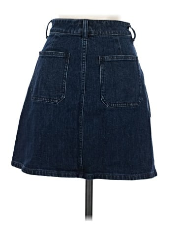 Madewell Denim Utility Zip Skirt (view 2)