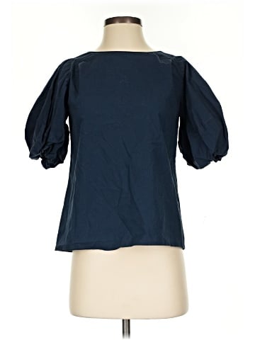 Amanda Uprichard Short Sleeve Blouse (view 1)