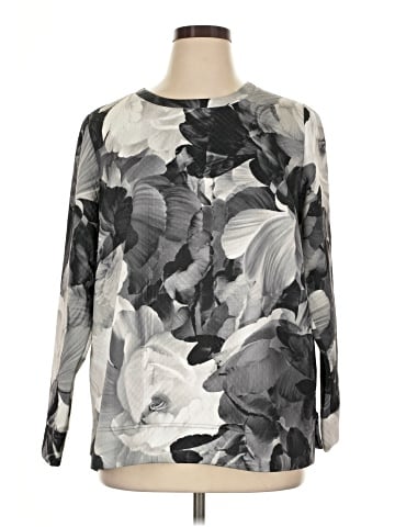 Isaac Mizrahi LIVE! Long Sleeve Blouse (view 1)