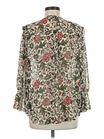 Democracy 3/4 Sleeve Blouse (view 2)