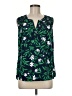Daniel Rainn 100% Polyester Green Sleeveless Blouse Size M - photo 1