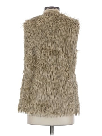 Bershka Faux Fur Vest (view 2)