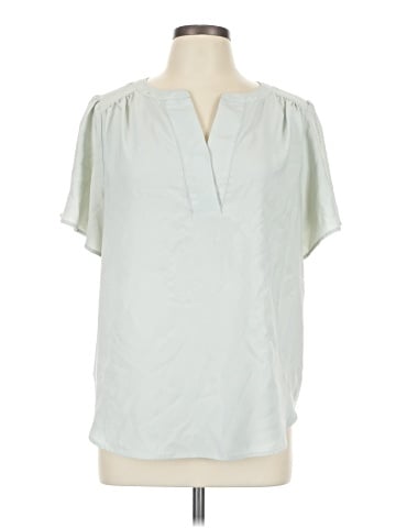 Ann Taylor Short Sleeve Blouse (view 1)
