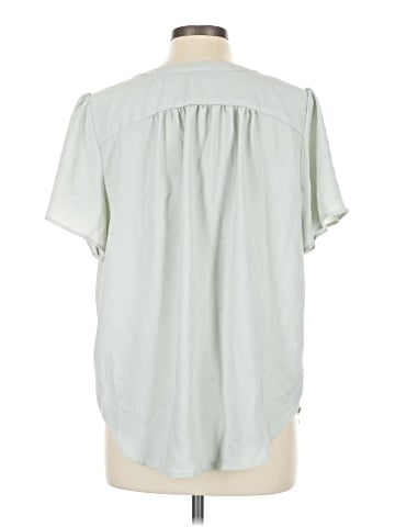 Ann Taylor Short Sleeve Blouse (view 2)
