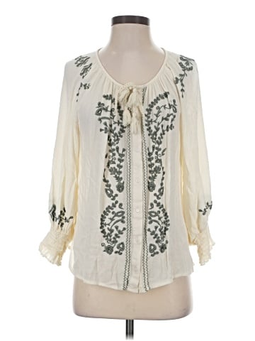 Karen Kane 3/4 Sleeve Blouse (view 1)