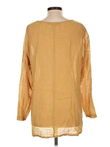 Flax 3/4 Sleeve Blouse (view 2)