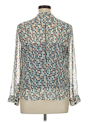 Liz Claiborne Long Sleeve Blouse (view 2)