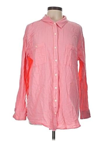 Caslon Long Sleeve Button-Down Shirt (view 1)