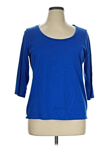 St. John's Bay 3/4 Sleeve T-Shirt (view 1)