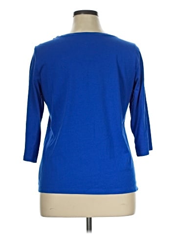 St. John's Bay 3/4 Sleeve T-Shirt (view 2)