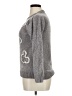 Unbranded 100% Polyester Hearts Gray Pullover Sweater Size XL - photo 5