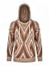 BKE Chevron-herringbone Brown Pullover Sweater Size L - photo 1