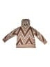 BKE Chevron-herringbone Brown Pullover Sweater Size L - photo 3