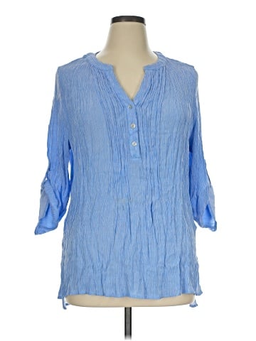 Kim Rogers 3/4 Sleeve Blouse (view 1)