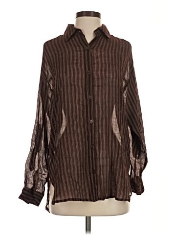 Max Studio Long Sleeve Blouse (view 1)