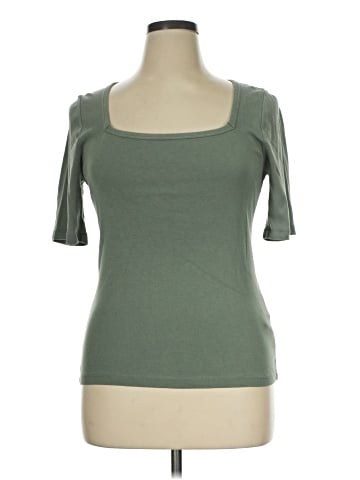 J.Crew 3/4 Sleeve T-Shirt (view 1)
