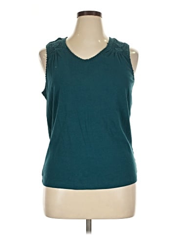 St. John's Bay Sleeveless T-Shirt (view 1)