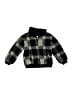 Splendid 100% Polyester Plaid Black Coat Size 18-24 mo - photo 1