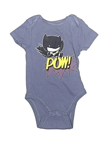 Justice League Short Sleeve Onesie (view 1)