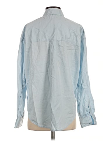 American Eagle Outfitters Long Sleeve Button-Down Shirt (view 2)