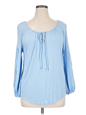James & Joy 3/4 Sleeve Blouse (view 1)
