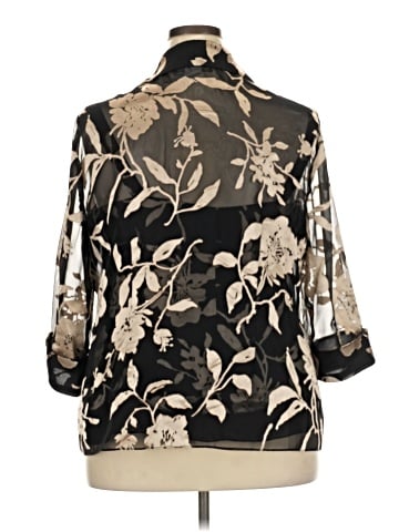 Alex Evenings 3/4 Sleeve Blouse (view 2)
