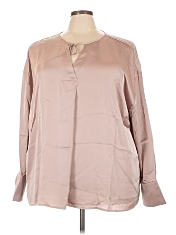 ELOQUII Long Sleeve Blouse (view 1)